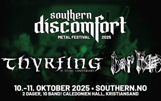 THYRFING (SE) og IRONFISTER til Southern Discomfort 2025!