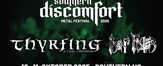THYRFING (SE) og IRONFISTER til Southern Discomfort 2025!