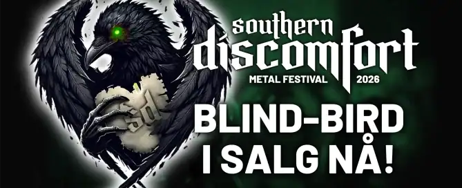 Brutal musikk – Brutal rabatt! Blind bird-billetter i salg nå!